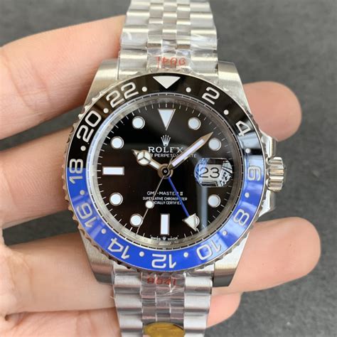 rolex gmt master 2 batman replica|rolex batman gmt for sale.